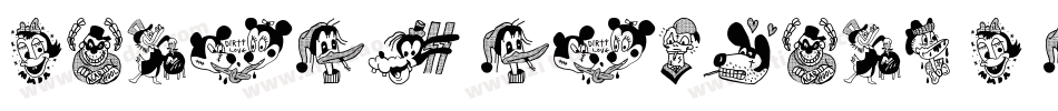 Disney English D e m字体转换